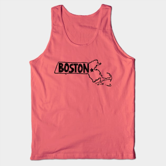 Boston, Massachusetts Tank Top by thefunkysoul